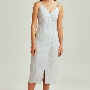 Striped Woven Dress